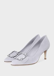 Lucinda Court Shoes, Ice Blue, hi-res