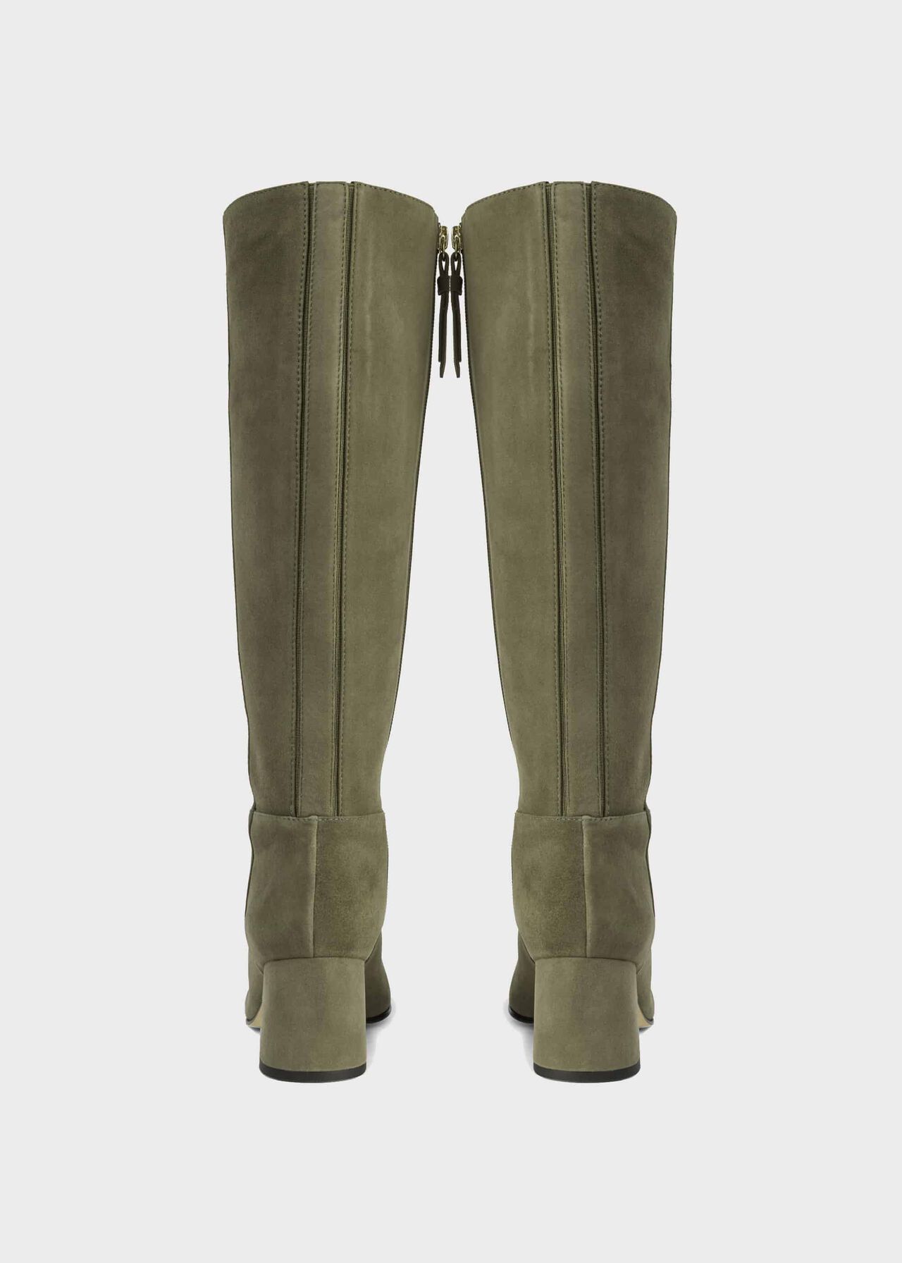 Imogen Knee Boots, Olive, hi-res