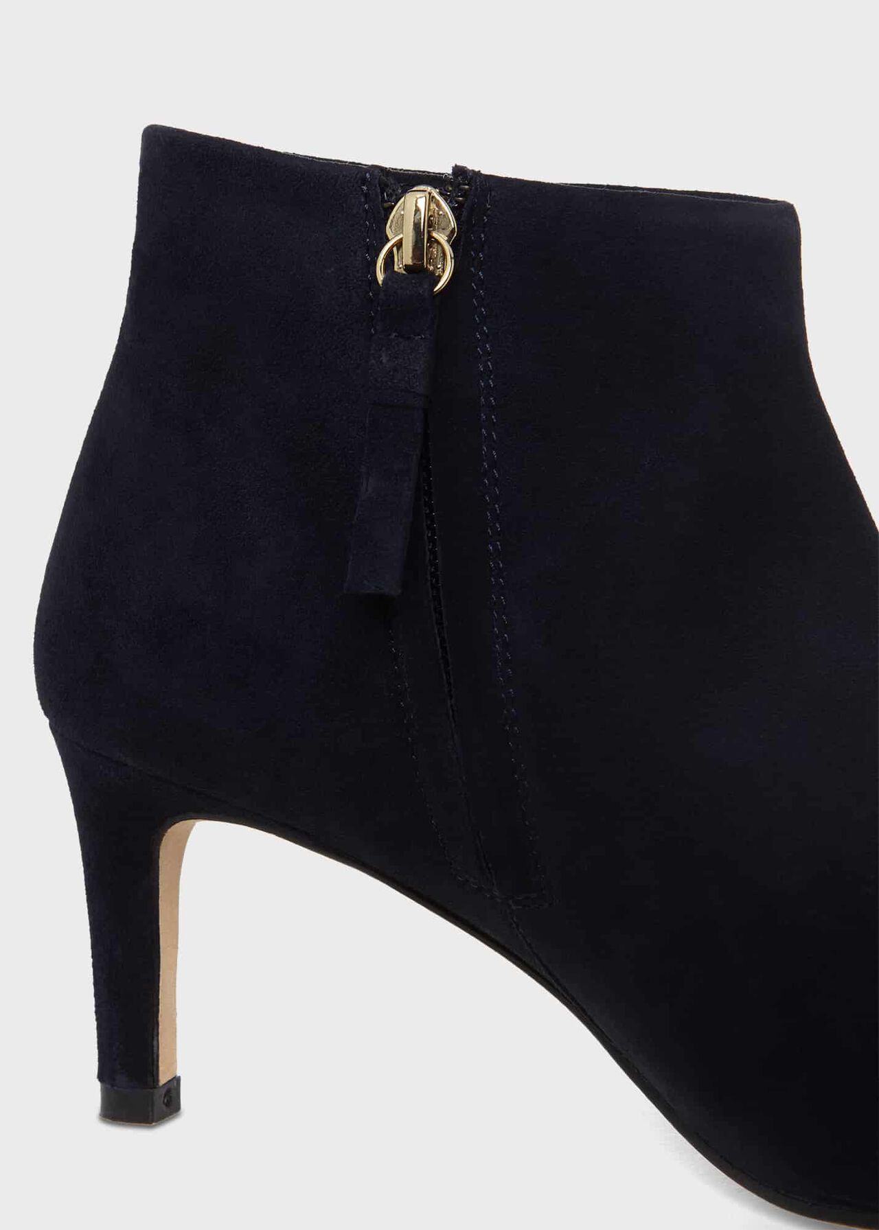 Lizzie Ankle Boots, Navy, hi-res