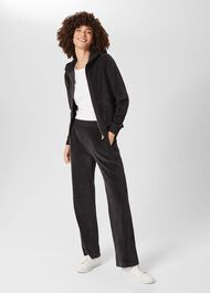 Harlow Trousers, Charcoal Grey, hi-res