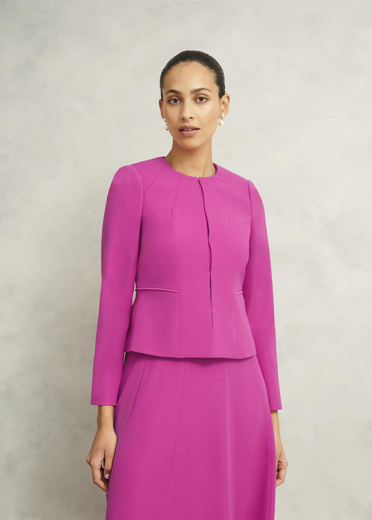 Eliana Jacket, Bright Pink, hi-res