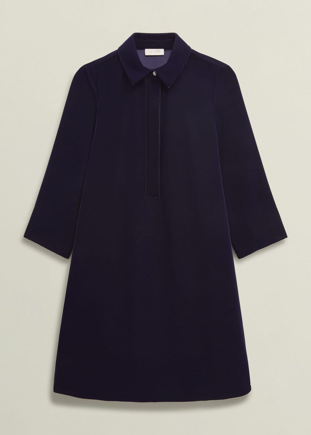 Velvet Marciella Dress, Midnight Navy, hi-res