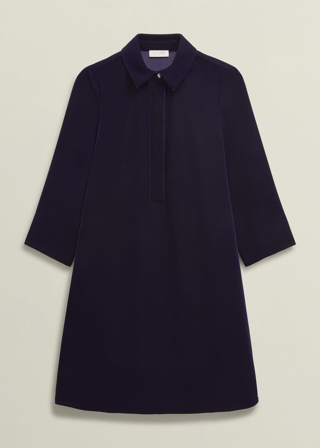 Velvet Marciella Dress, Midnight Navy, hi-res