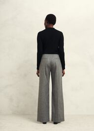 Bella Merino Wool Sweater, Black, hi-res