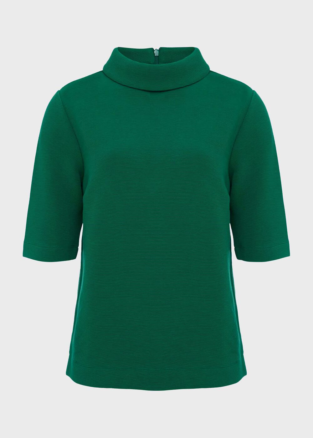 Tali Textured Top, Malachite Green, hi-res