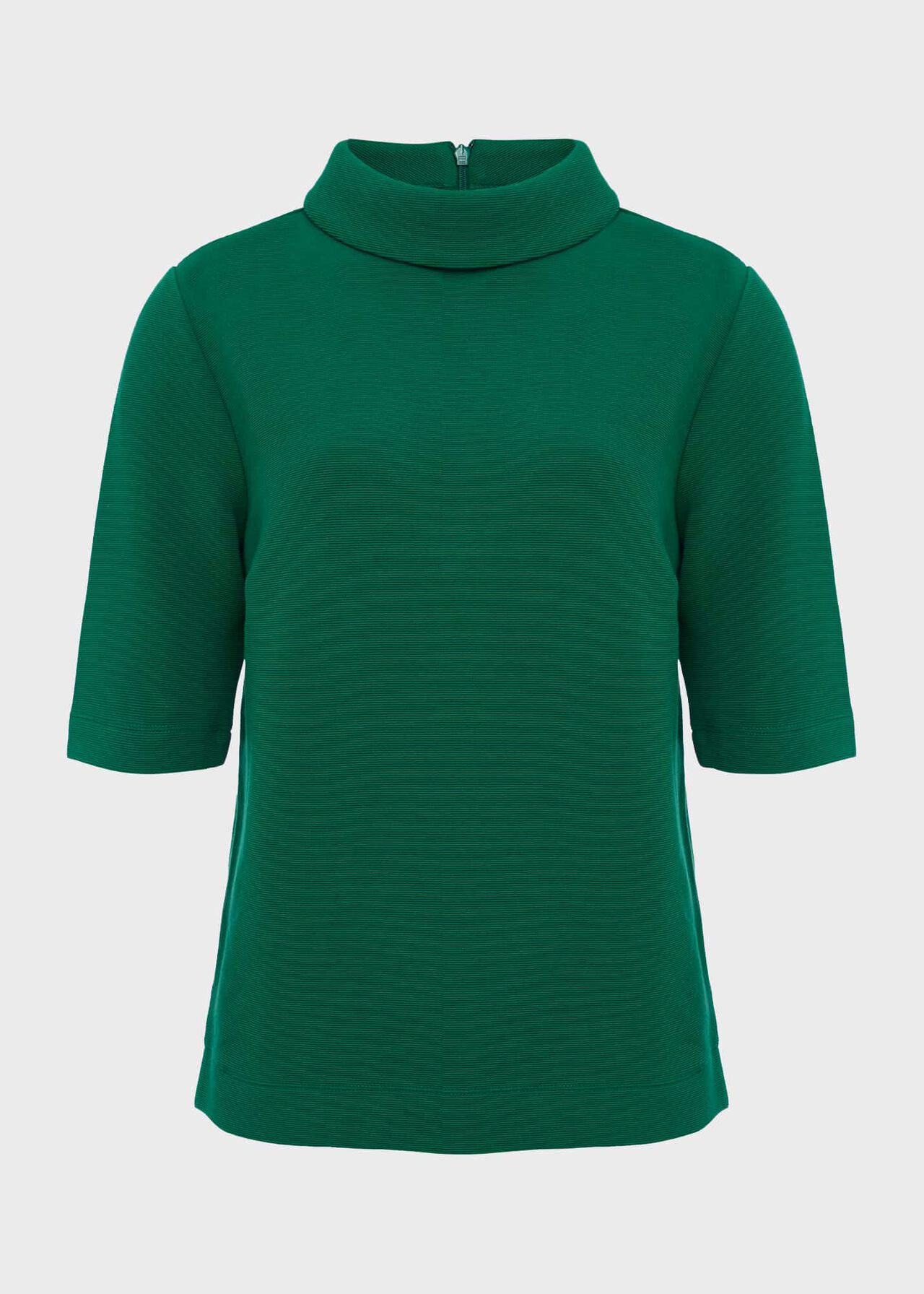 Tali Textured Top, Malachite Green, hi-res