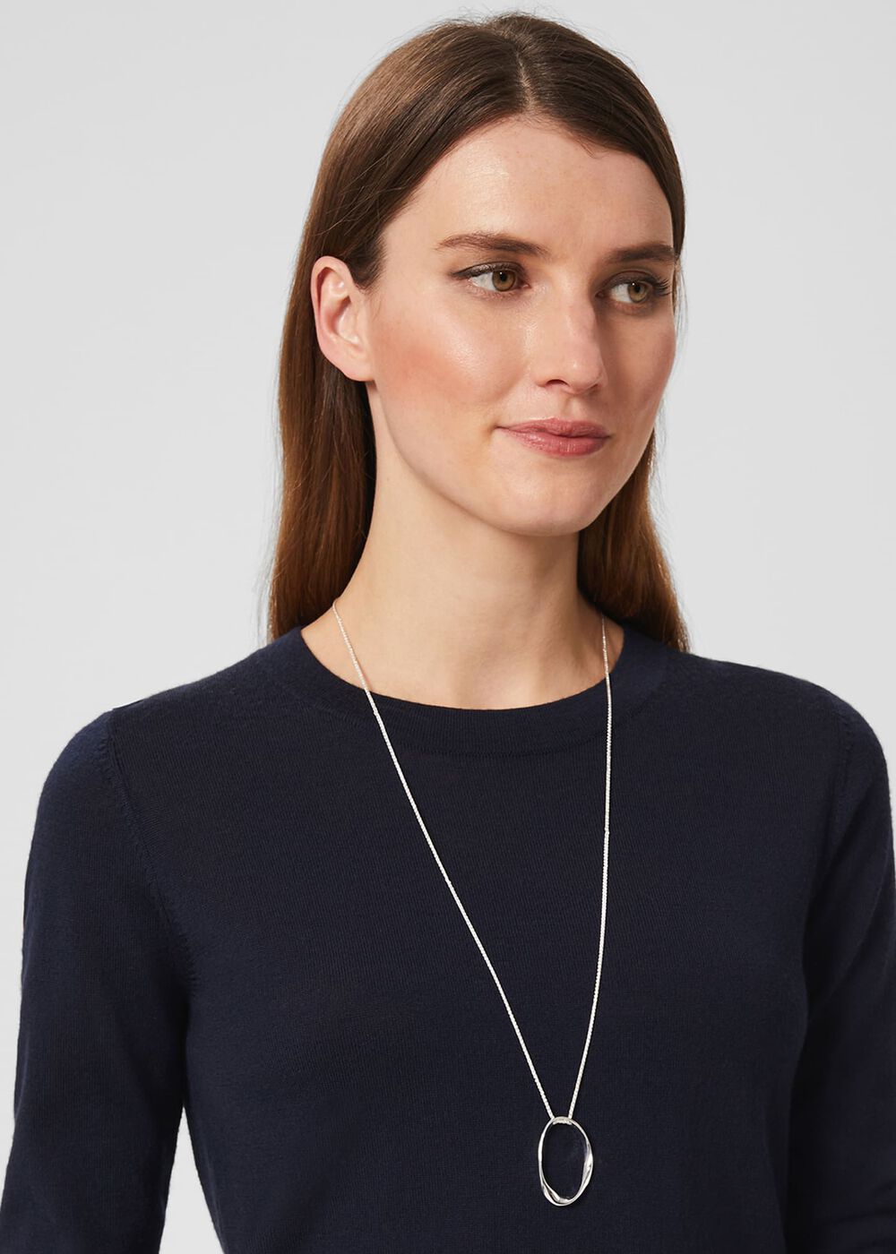 Camille Necklace, Silver, hi-res