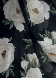 Carly Floral Dress, Navy Ivory, hi-res