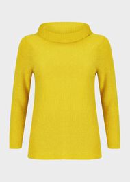 Isabella Cotton Jumper, Sulphur, hi-res