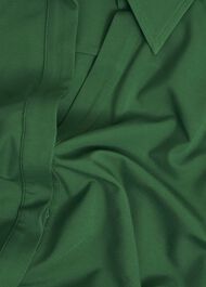 Julia Ponte Dress, Green, hi-res