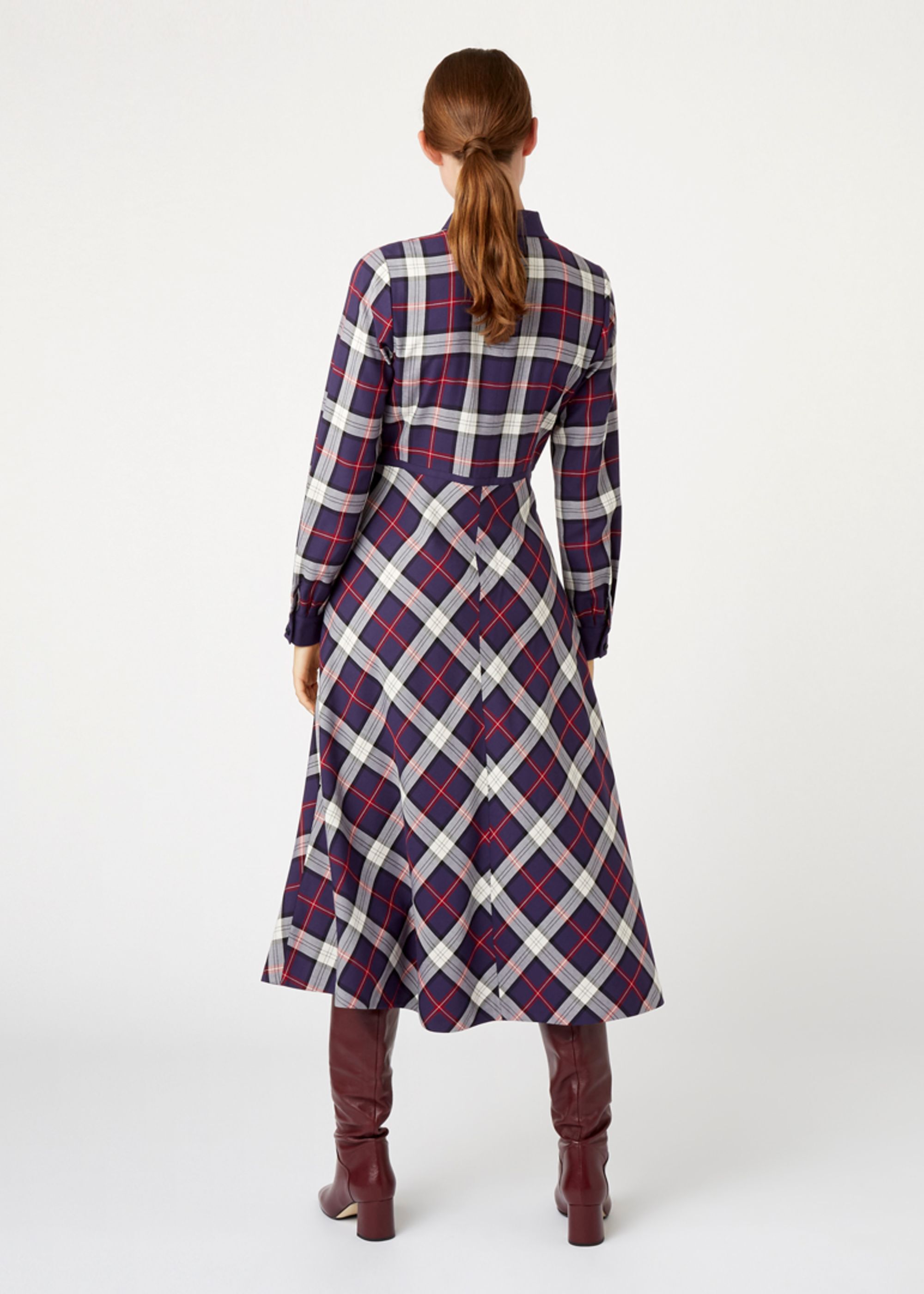 hobbs stellie dress navy