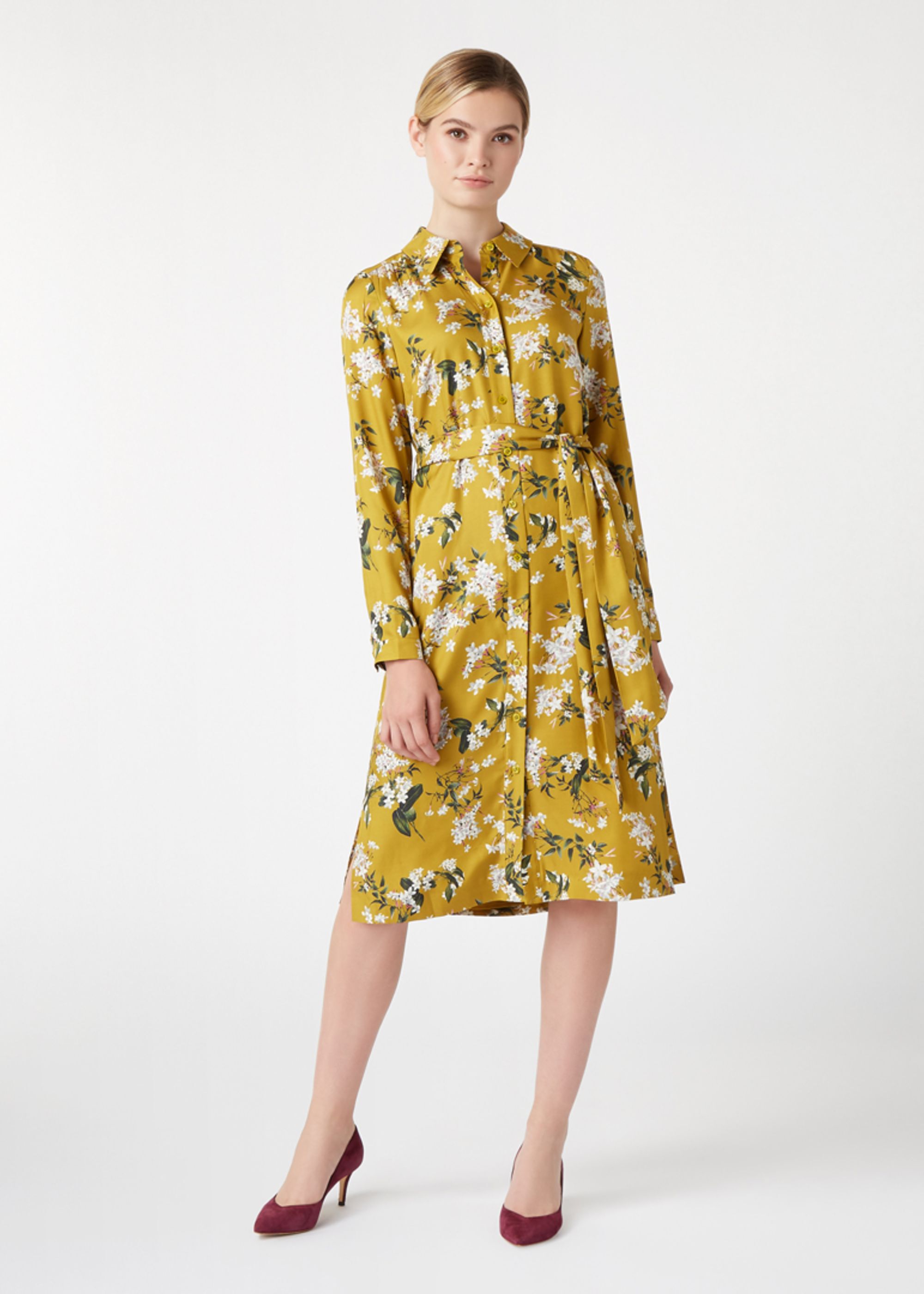 hobbs shirt dress