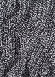 Marlyn Wool Jersey Dress, Black White, hi-res