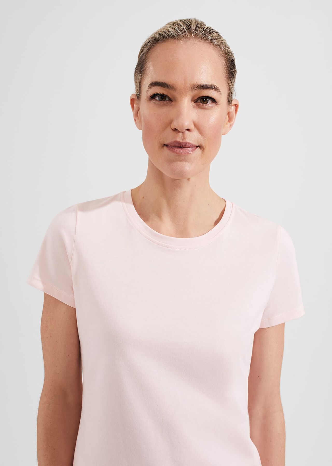 Pixie Cotton T-Shirt, Warm Pink, hi-res