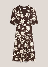 Peyton Jersey Dress, Brown Sandstone, hi-res