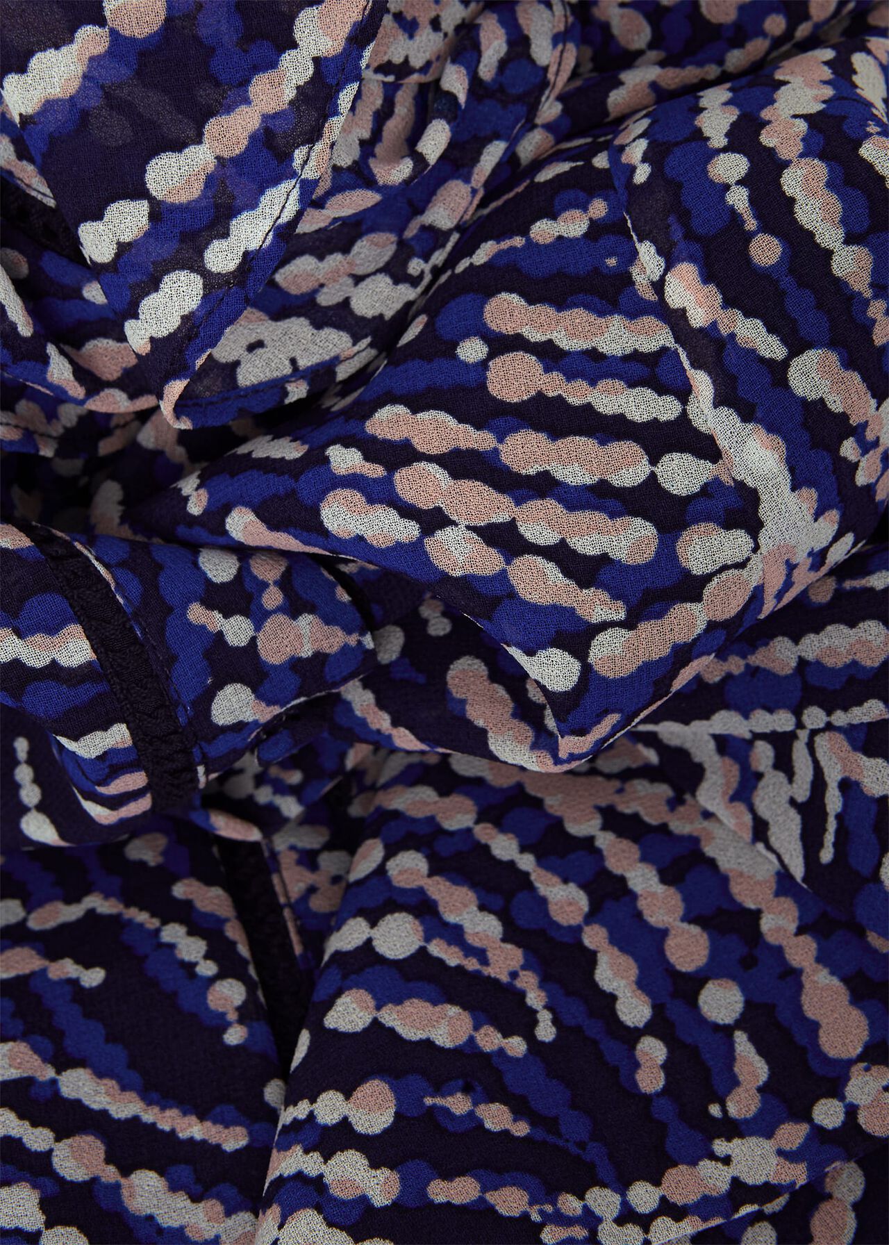 Petite Rosana Dress, Navy Blue Multi, hi-res