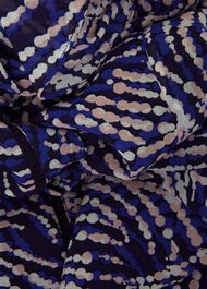 Petite Rosana Dress, Navy Blue Multi, hi-res