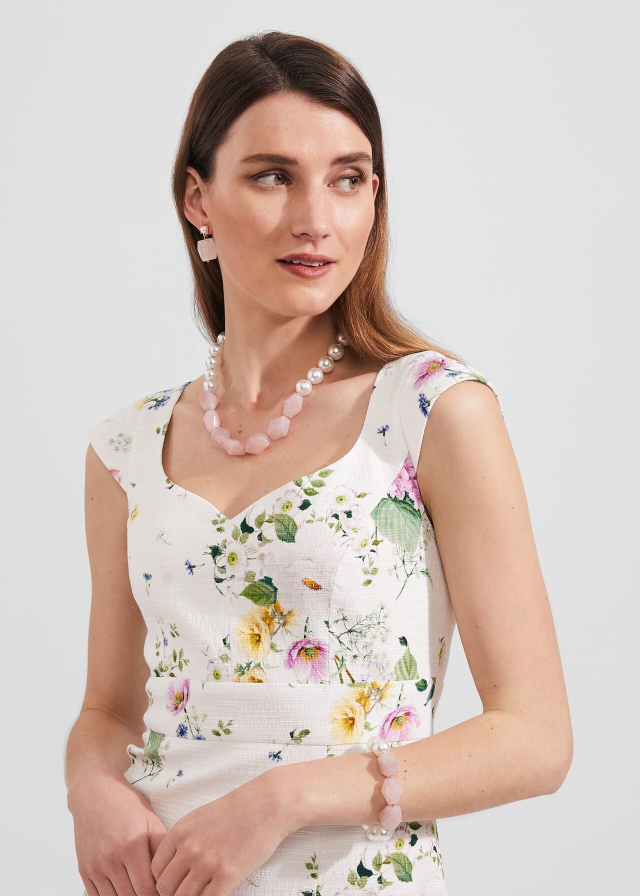 Holly Necklace, Gold, hi-res