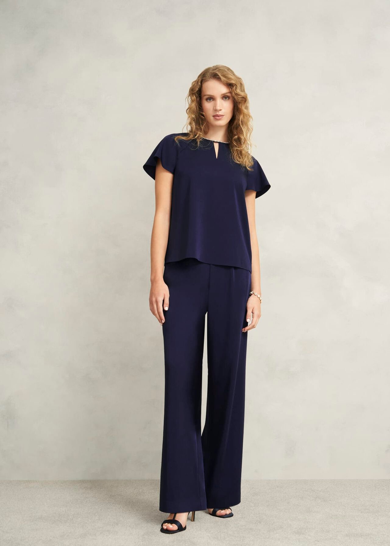 Lulu Embellished Top, Midnight, hi-res