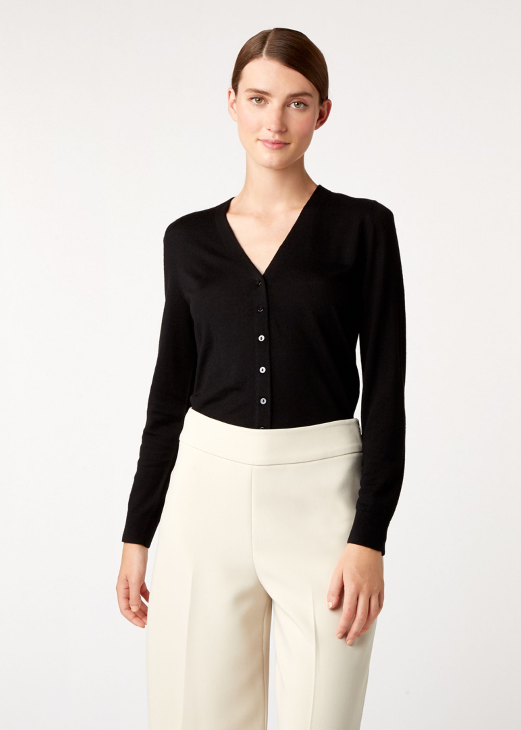 hobbs black cardigan