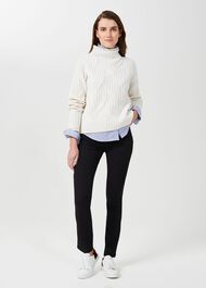 Amanda Skinny Jeans With Stretch, Black, hi-res