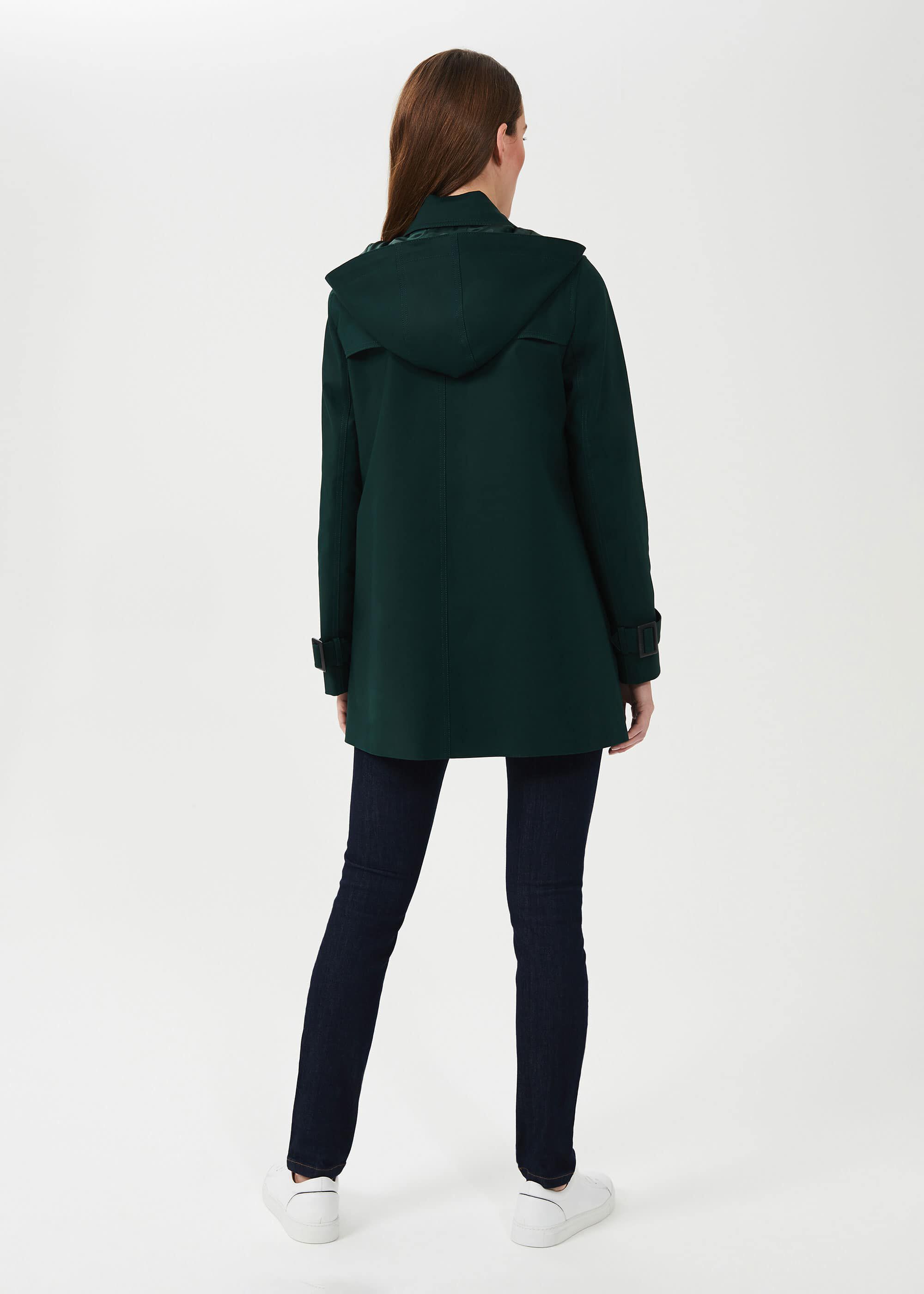 Hooded mac discount