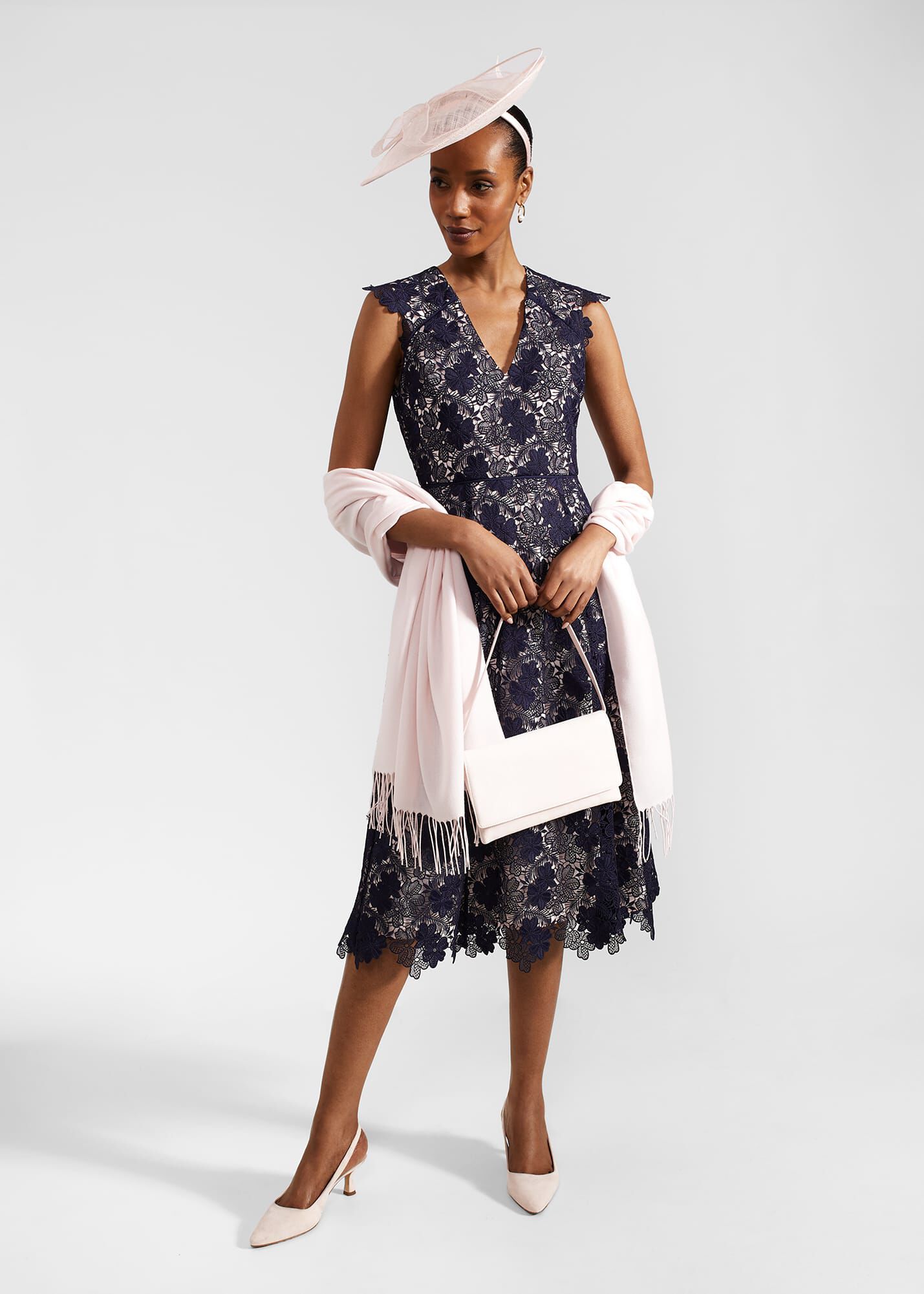 Hannah Lace Dress Hobbs UK