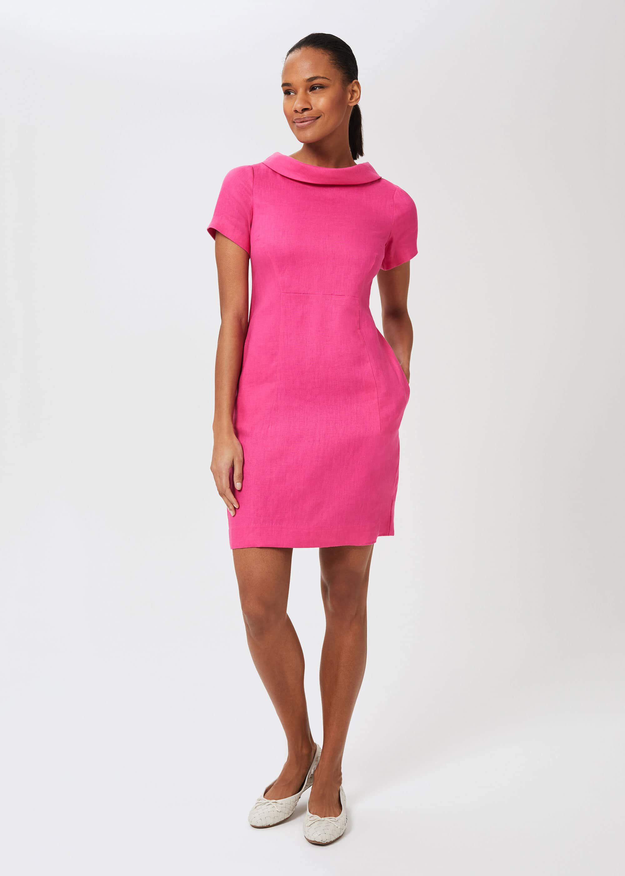 Hobbs pink penny hotsell dress