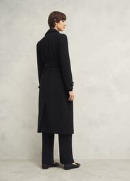 Yasmina Wool Blend Coat, Black, hi-res