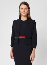 Alexandra Jacket, Navy Ivory, hi-res