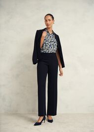 Ariela Top, Navy Multi, hi-res