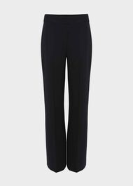 Abigail Wide Trousers, Navy, hi-res
