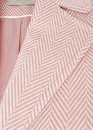 Carmina Wool Blend Coat, Pale Pink Ivory, hi-res
