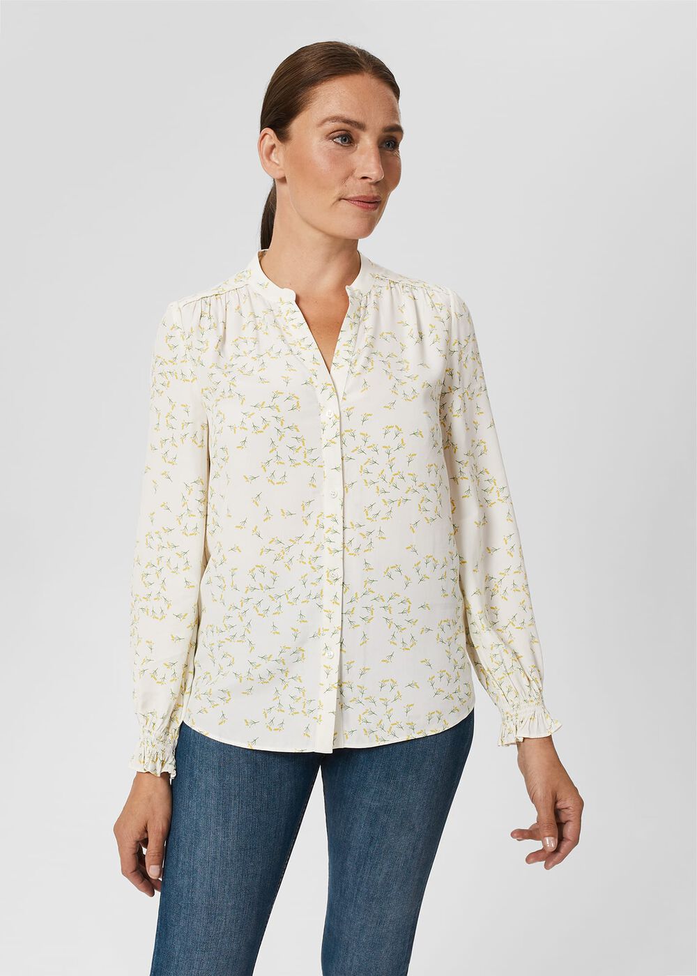 Sutton Blouse, Ivory Multi, hi-res