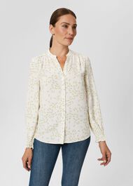 Sutton Blouse, Ivory Multi, hi-res