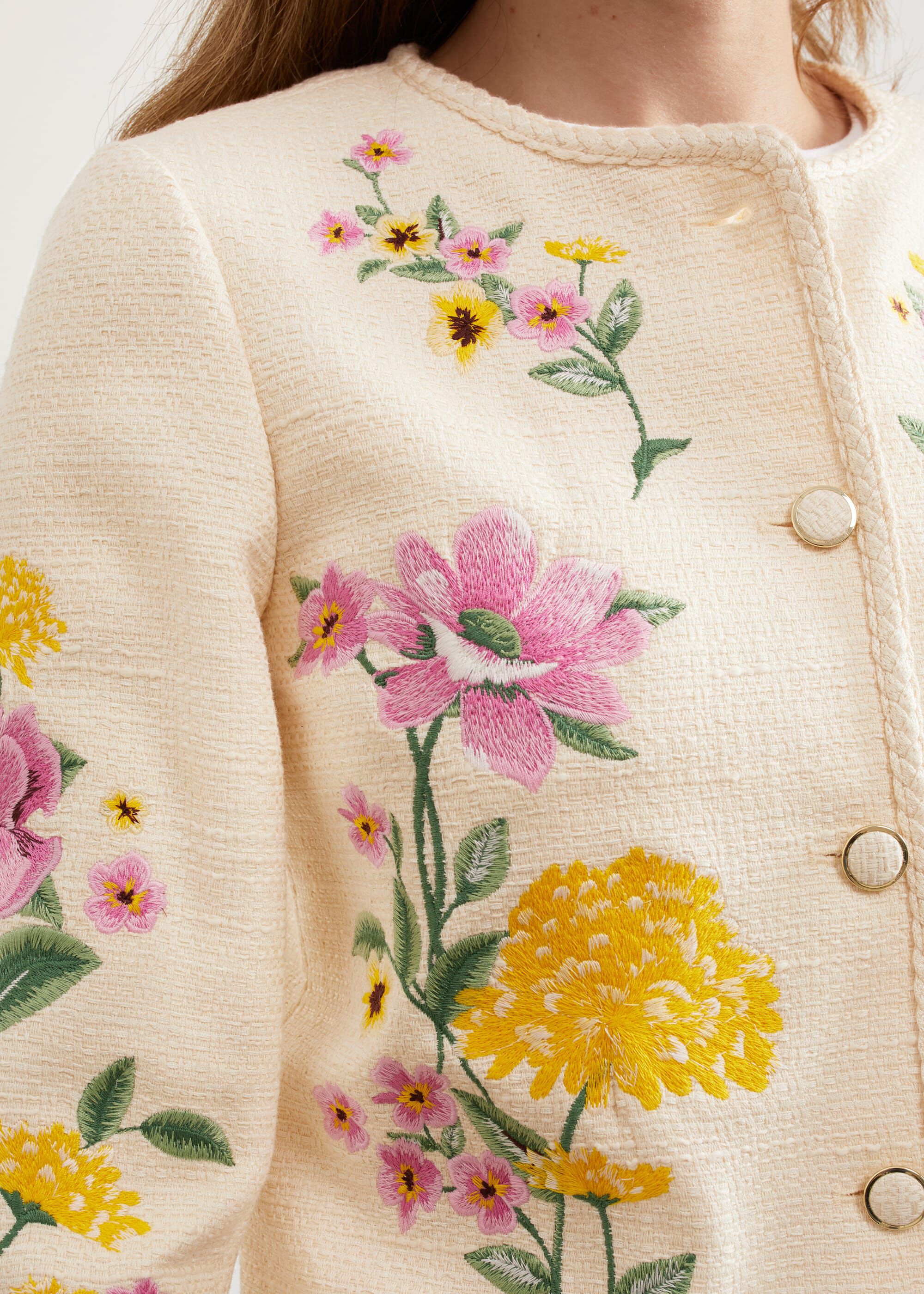 Hinton Floral Embroidered Jacket