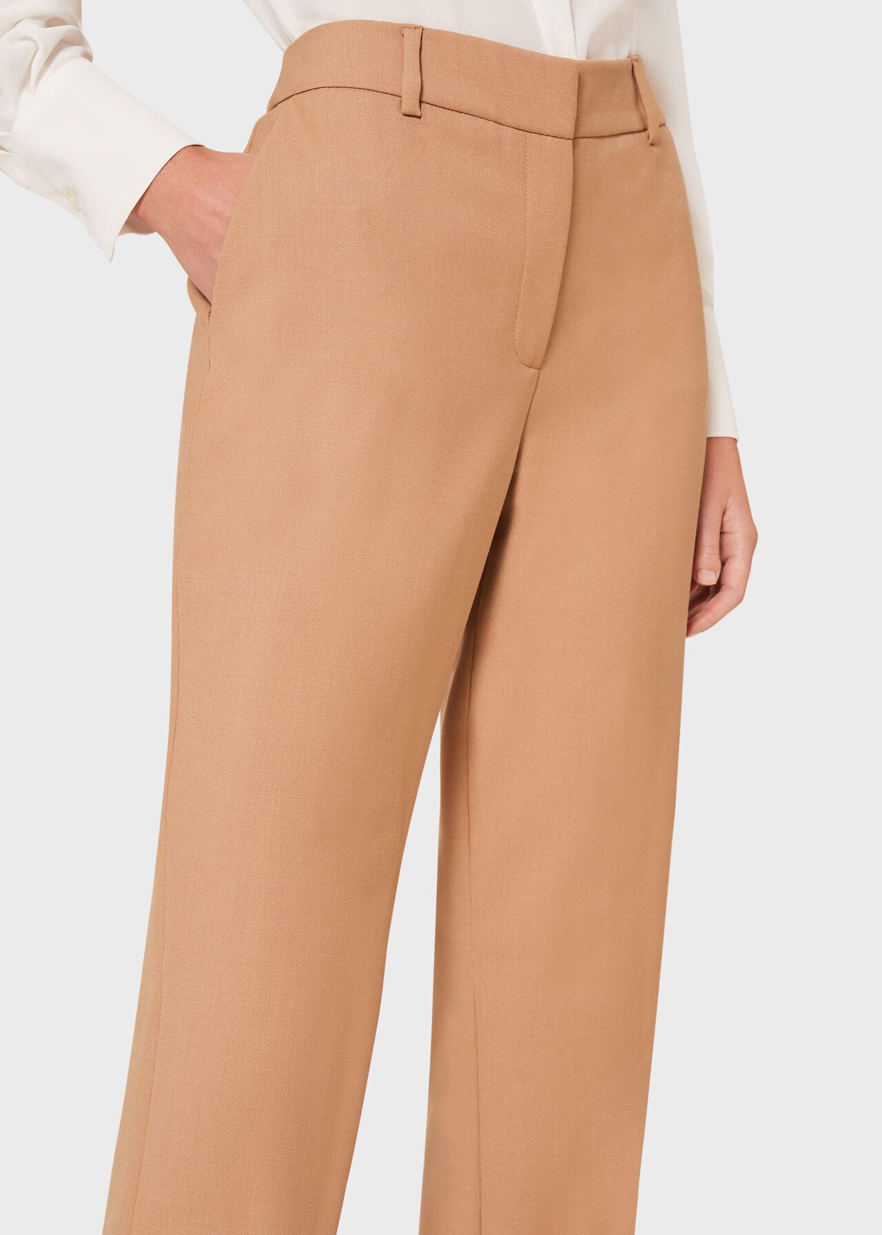 Laurel Straight Trousers, Camel, hi-res