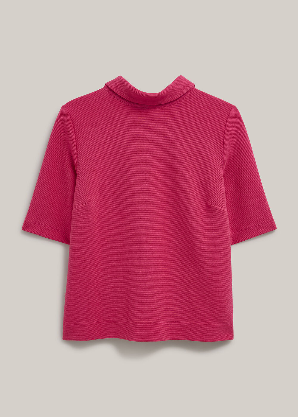 Tali Textured Top, Berry Pink, hi-res