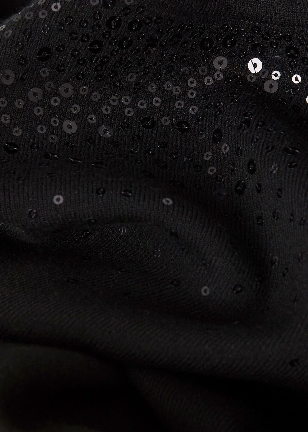 Viviene Knitted Dress, Black, hi-res