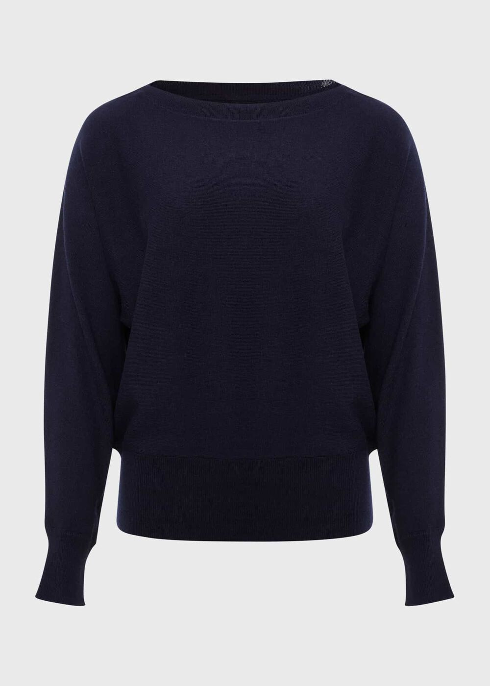 Lucia Jumper With Cashmere, Hobbs Navy, hi-res