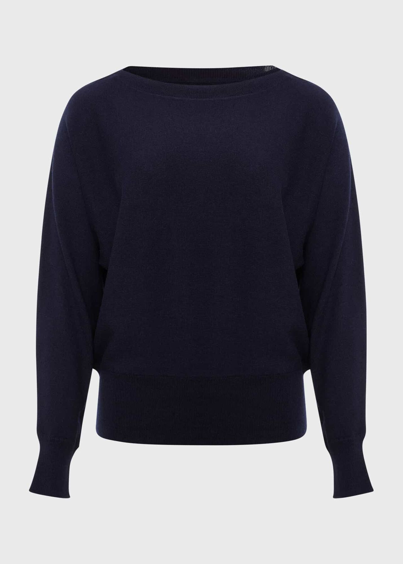 Lucia Jumper With Cashmere, Hobbs Navy, hi-res