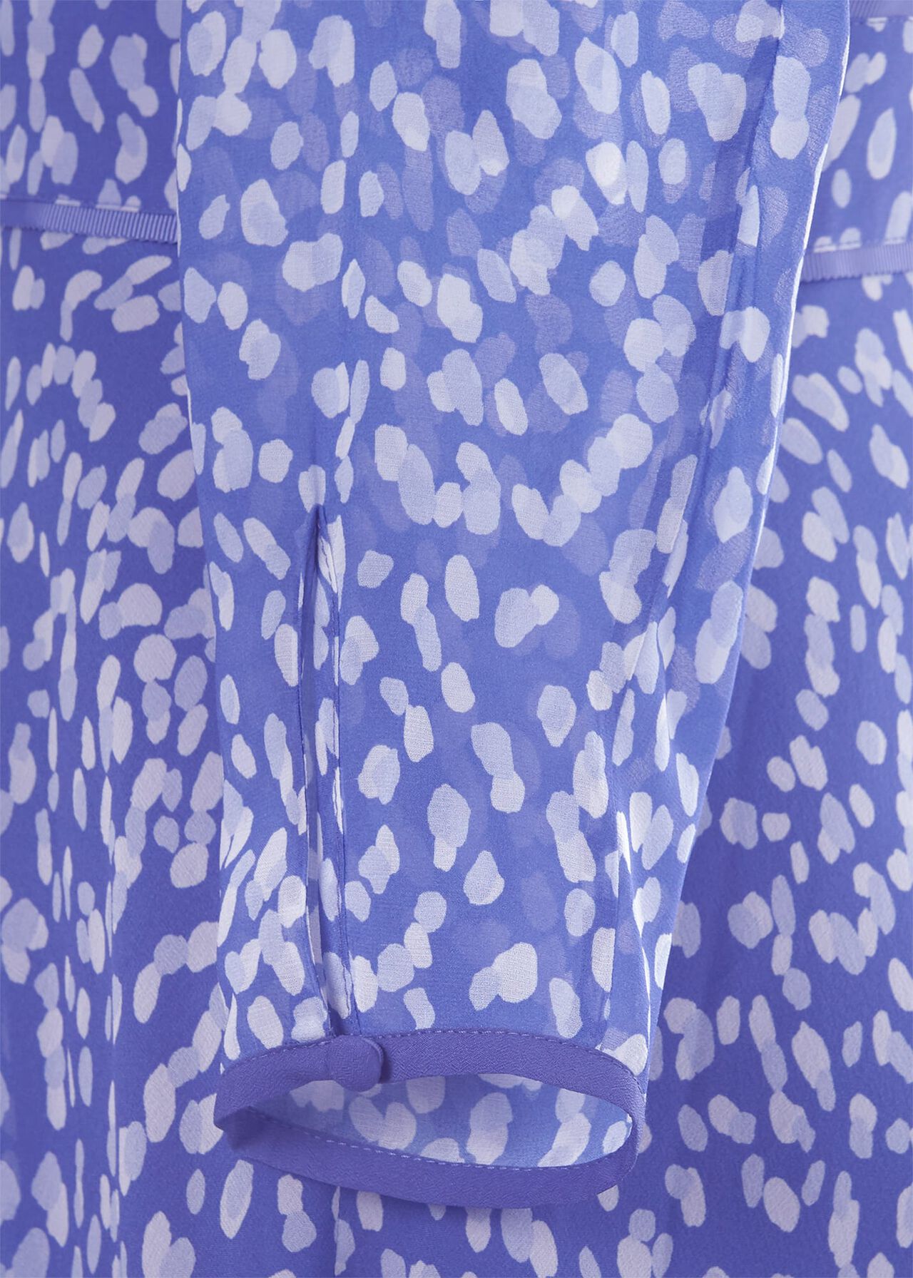 Helena Silk Midi Dress, Blue Multi, hi-res