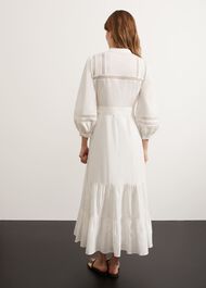 Selset Dress, White, hi-res