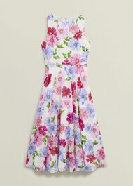 Carly Dress, Ivory Multi, hi-res