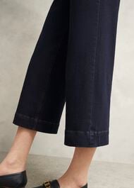 Brinley Crop Wide Leg Jeans, Indigo, hi-res