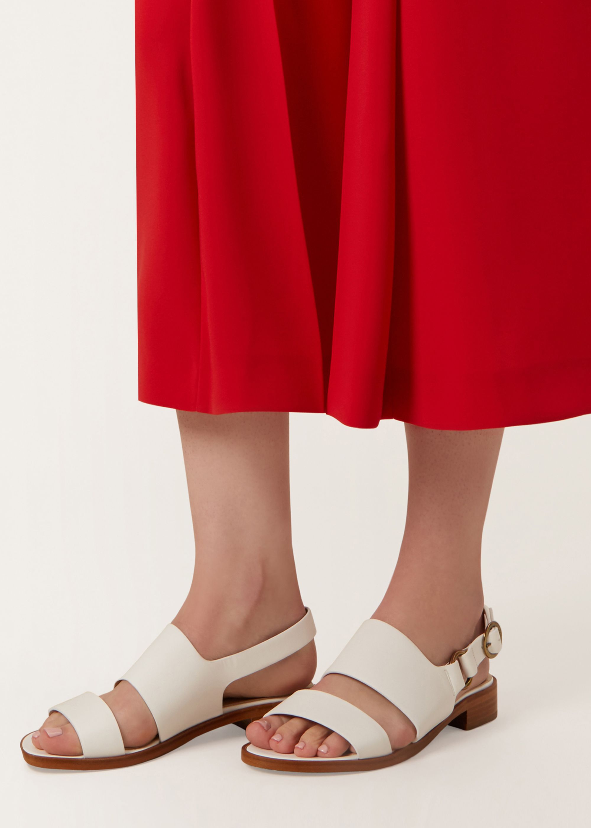 hobbs white sandals