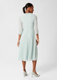 Sophia Fit And Flare Dress, Sage Green, hi-res
