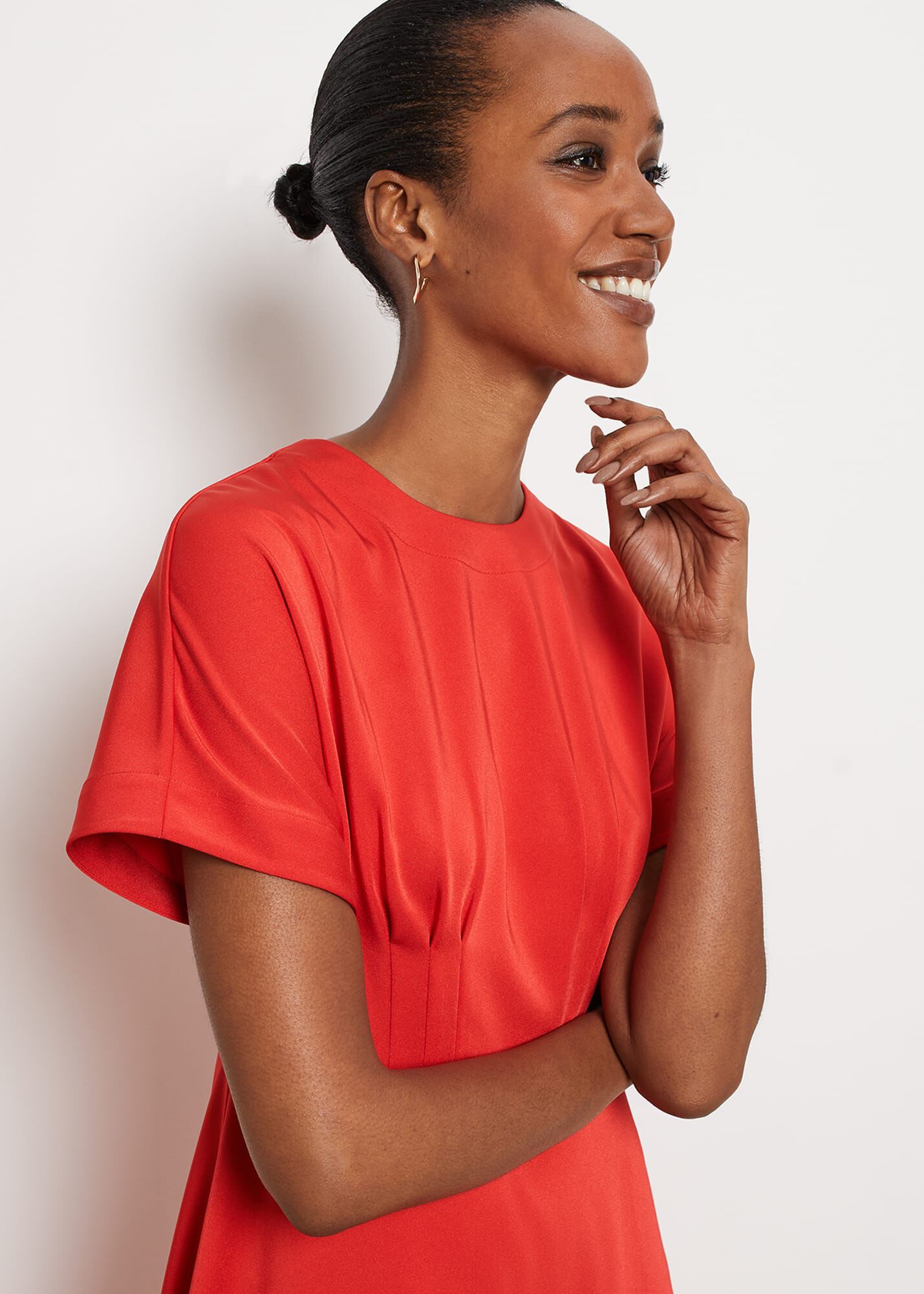 True sales red dress