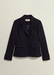 Aly Jacket, Navy, hi-res