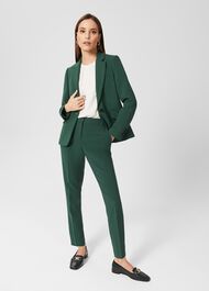 Petite Suki Trousers, Rich Sage Green, hi-res